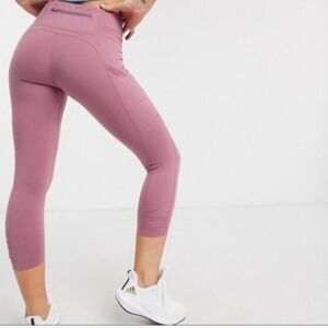 Free People Movement Womens XS Out of Your League Ruched Leggings Rose Pink‎ XS